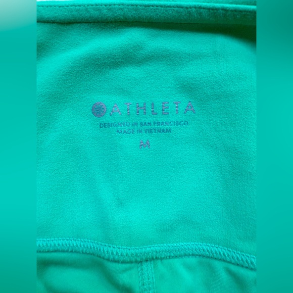 Athleta Salutation Stash Tight Legging Valley Green - Size M - Picture 5 of 9